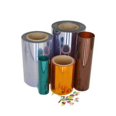 250 Mikron klare PVC-Folie Hart-PVC-Folie für pharmazeutische Verpackungen
