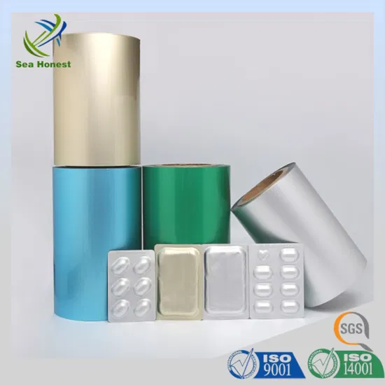 Alu-Alu-Folie/kaltgeformte Aluminium-Blisterfolie für Kapselverpackungen